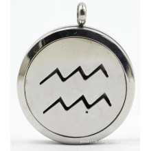 Silver Openworks Stainless Steel Perfume Diffuser Locket